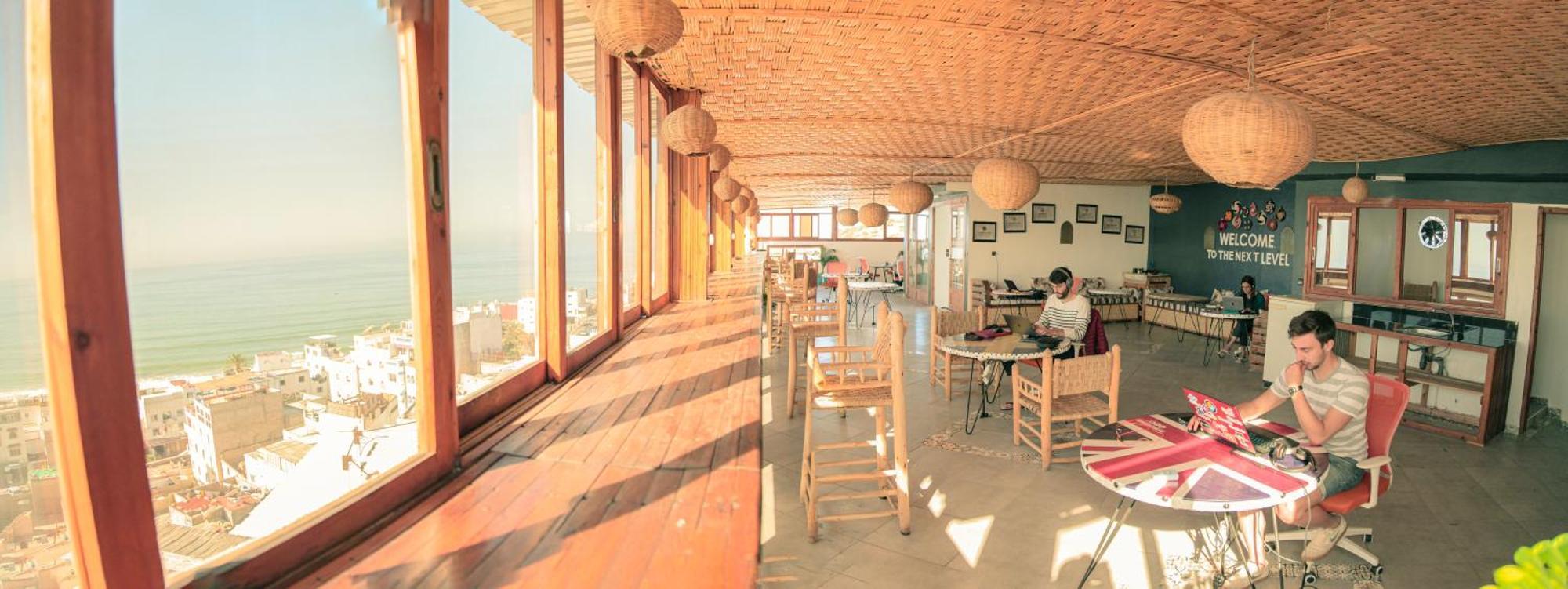 Adventurekeys Surf Yoga Cowork Panzió Taghazout Kültér fotó