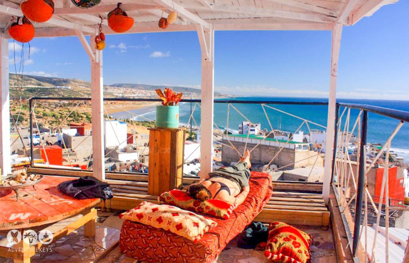 Adventurekeys Surf Yoga Cowork Panzió Taghazout Kültér fotó