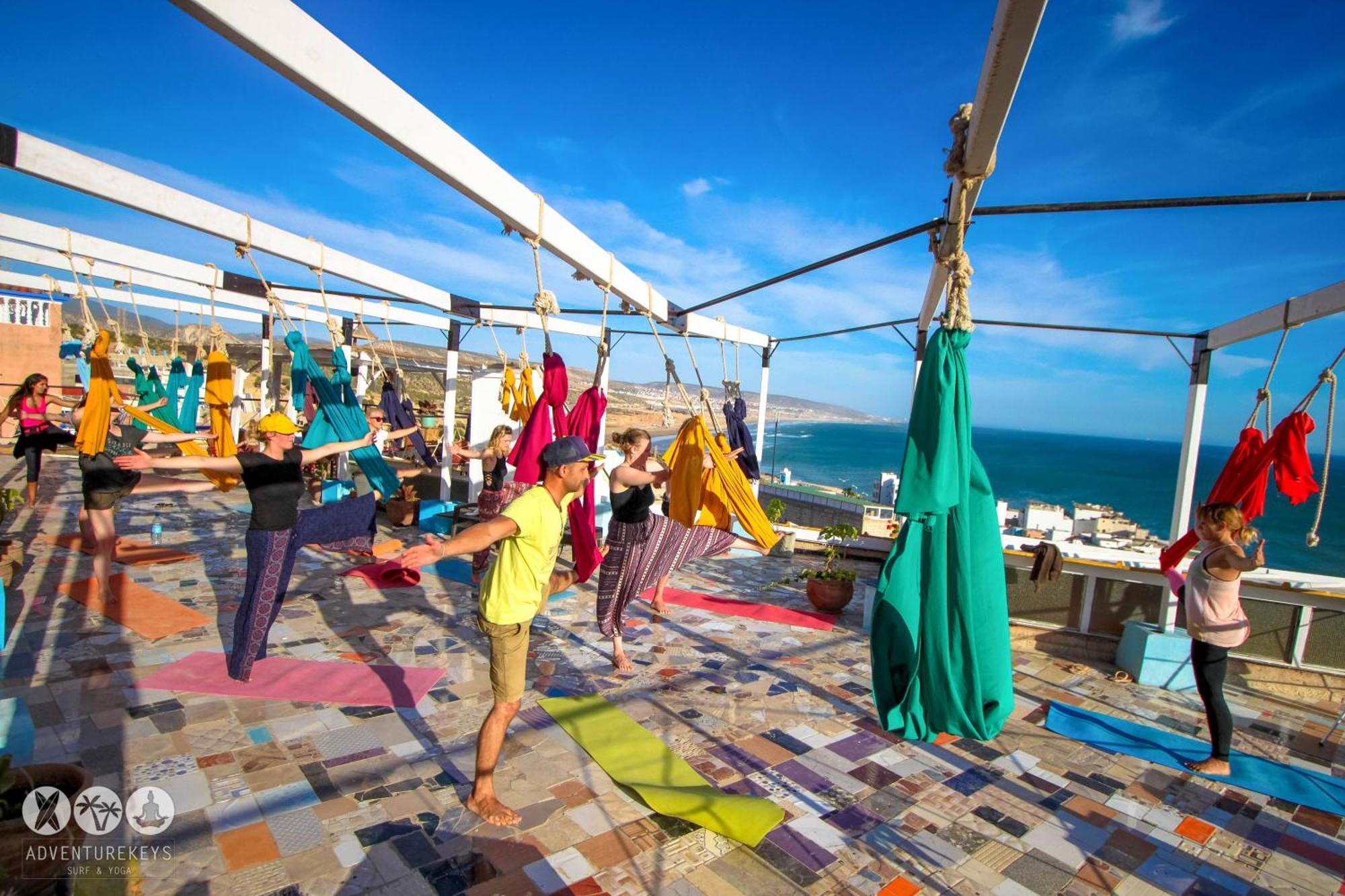 Adventurekeys Surf Yoga Cowork Panzió Taghazout Kültér fotó